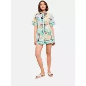 Lipsy Bluza  kremna / svetlo modra / jajčevec / sivka