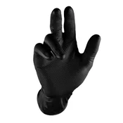 Nitril rokavice zaščitne črne 50/1 MODEL 246 Grippaz - Velikost S (7) /par