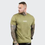 Moška majica GymBeam  FIT Olive M