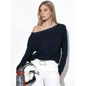 Busem Majica Sweatshirts temno modra