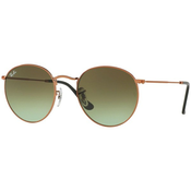 Ray-Ban Round Metal RB3447 9002A6 Smeđi/Zeleni