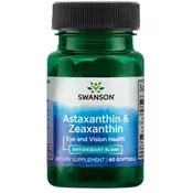 Astaksantin in zeaksantin - 60 mehkih gelov