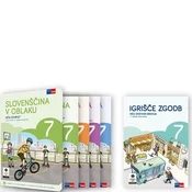 SLOVENŠČINA V OBLAKU 7 + IGRIŠČE ZGODB 7, SAMOSTOJNI DELOVNI ZVEZEK, ROKUS-KLETT (931299)