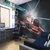 Foto tapeta - Speed and dynamics of Formula 1 250x193
