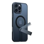 Torras Torras Pstand Spin maska za iPhone 16 Pro (crna)