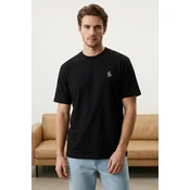 Trendyol Muška majica Tmnss24Ts00056, Crna