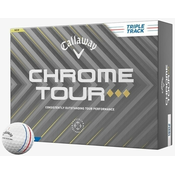 Callaway Chrome Tour Triple Diamond White Triple Track Golf žogice