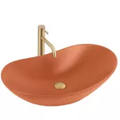 Umivalnik Rea Royal Olive Cinnamon countertop