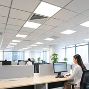 Huans LED Panel, 595×595 mm, 48 W, Beli