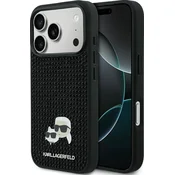 Karl Lagerfeld OVITEK KARL LAGERFELD Z OKASNIMI KAMENČKI IN ZNAČKA KARL&CHOUPETTE ZA IPHONE 17 PRO