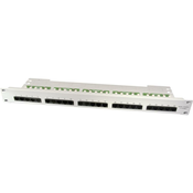 Digitus 48 cm (19") CAT3 ISDN-Patchpanel 25 vrat (RAL 7035)