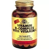 SOLGAR B-COMPLEX sa vitaminom C 100 tableta