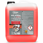 NEW CLINEX W3 Active SHIELD 5L Čistilo za kopalnice za stranišča odstranjuje rjo, vodni kamen in milo