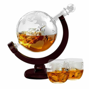 Set za whiskey MIKAMAX Globe Decanter Set