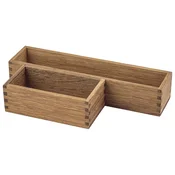 Gastro servirni boks iz hrastovega lesa 130 x 65 x 50 mm