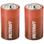 Voltcraft VOLTCRAFT LR20 mono (D)-baterija alkalno-manganov 18000 mAh 1.5 V 2 kos, (20443594)