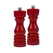 Cole&Mason - Set mlinčkov za sol in poper LONDON 2 kom. 18 cm bukev/rdeča
