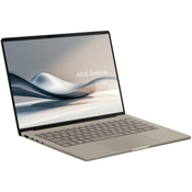 Ultrabook Asus Zenbook A14, UX3407QA-QD344W, 14 FHD+ OLED HDR600, Qualcomm Snapdragon X X1 26 100 up to 2.97GHz, 16GB DDR5, 1TB NVMe SSD, Qualcomm Adreno GPU, Win 11 UX3407QA-QD344W