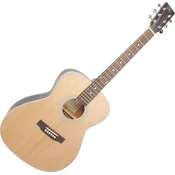SX SO204 Natural-Matte Black Akustična kitara (Kot novo)