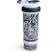 Smartshake Revive športni shaker + rezervoar barva Untamed Zebra 750 ml