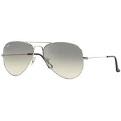 Ray Ban Unisex suncane naocare 0RB3025 003/32 55/58/62 Aviator, Sive
