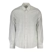 CALVIN KLEIN WHITE MEN'S LONG SLEEVE SHIRT