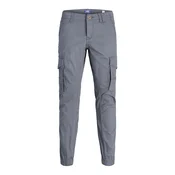 Jack & Jones Junior Hlače JPSTPAUL FLAKE siva