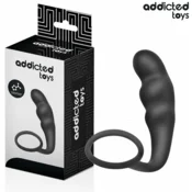 EREKCIJSKI OBROČEK Z ANALNIM ČEPOM Addicted Toys 4