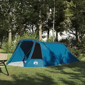 vidaXL vidaXL Tunelski šotor s streho Modra in siva 328 x 228 x 115 cm, (5000091139)