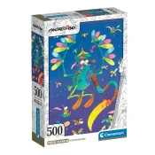 Clementoni - Puzzle MORDILLO: Leteči stroj - 500 kosov