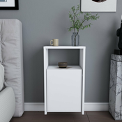 HANAH HOME Nocni stocic Carlin White