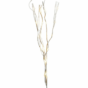Bijeli svjetlosni ukras o 8 cm Willow – Star Trading