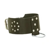 Ovratnik s polkrogom in zakovicami Leder 1006