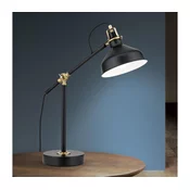 ORION Stolna lampa Schiller, crna, metal, 59 cm, podesiva - Dnevni boravak/blagovaonica - Moderan - crno, stari mesing