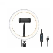 Logilink LED prstenasta svjetiljka za pametne telefone, crna