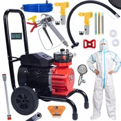 Rosfix Set Airless Brizgalna Naprava Strong Storm 1100 RSS05 – 3500W, 22MPa, 18L/min, Suit, Šobe 513 In 517, Filtri 30/60/100 Mesh, (5000211862)