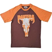 Pantera Skull Brown & Orange XL Majica