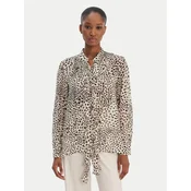 Marella Srajca Canapa 2613111151 Écru Regular Fit