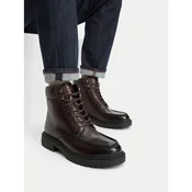 Gležnjarji Guess Jeans EO-DAXTON-01 125AM Temno rjava