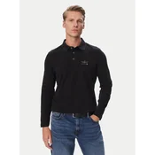 Aeronautica Militare Polo majica 262PO1947UJ00703 Črna Regular Fit
