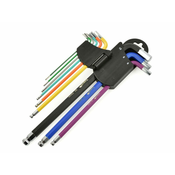 Tvardy Inbus ključi 1,5-10 mm, 9 kosov T00120