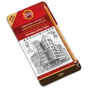 Set trikotnih grafitnih svinčnikov 1582 KOH-I-NOOR/12 kosov