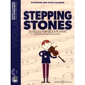 COLLEDGE:STEPPING STONES VIOLA AND PIANO+AUDIO ACC.