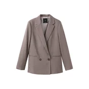 MANGO Blazer CHARLOTT  bež / bordo / črna