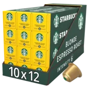 Starbucks Blonde Espresso pražene kavne kapsule za Nespresso 120 kos