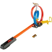 MATTEL Mattel, Hot Wheels Energijska proga z dvojno zanko in modelom vozila v merilu 1/64, Ve?barvno, (21581917)