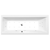 POLYSAN Hidromasažna Kad CLEO Active Hydro-Air, Krom, 170x75x48cm