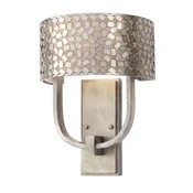 Elstead Lighting Elstead Confetti Stenska svetilka z 2 lučema - srebrna barva, E27, (22099374)