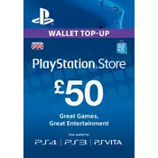 PlayStation Network PSN Card L50