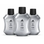 Adidas UEFA Champions League Star Silver EDP trio pack 3x100ml ( 3 komada )